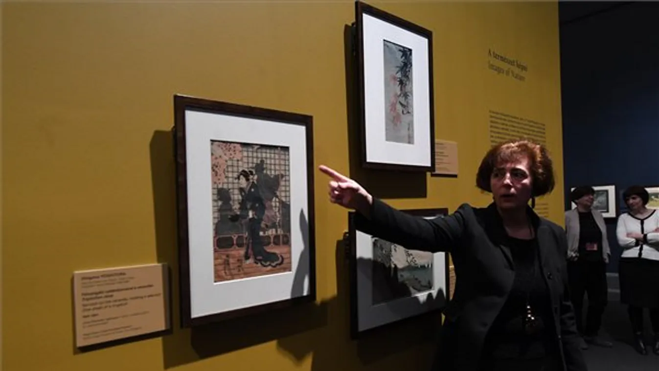 Japán inspirálta metszetek a Szépművészeti Múzeumban