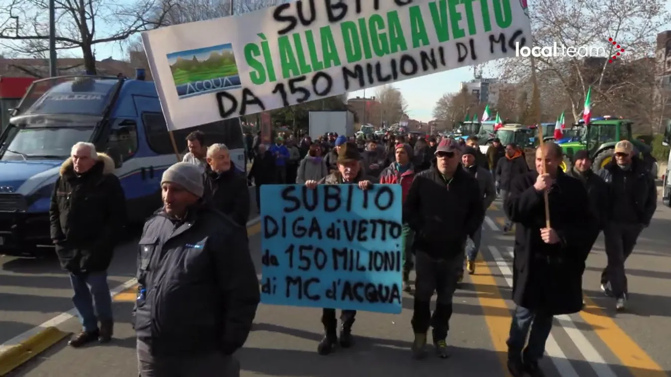 Tüntetnek a gazdák Olaszországban a termelési költségek növekedése ellen + videó