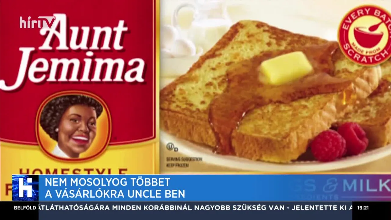 Nem mosolyog többet a vásárlókra Uncle Ben