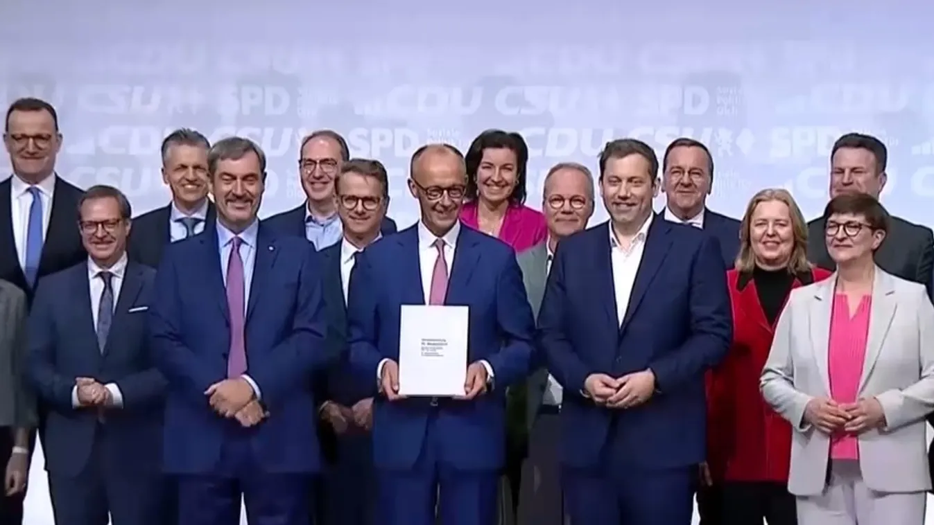 Németországban csak a védelmi miniszter marad a posztján  + videó