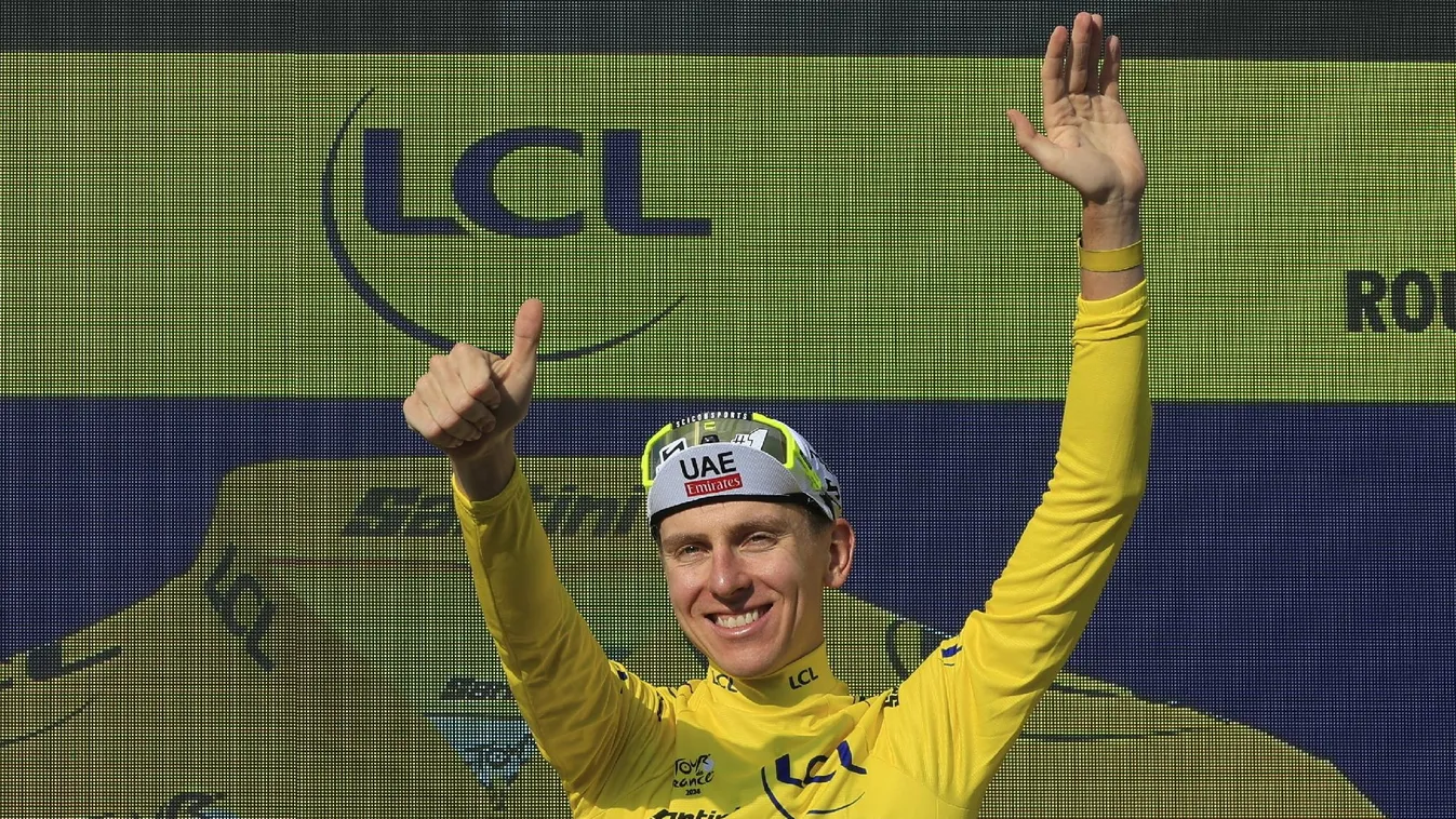 Tadej Pogacar egyszerűen verhetetlen
