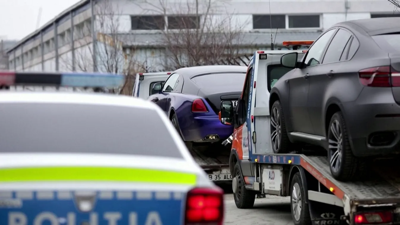 Lefoglalták Andrew Tate luxusautóit