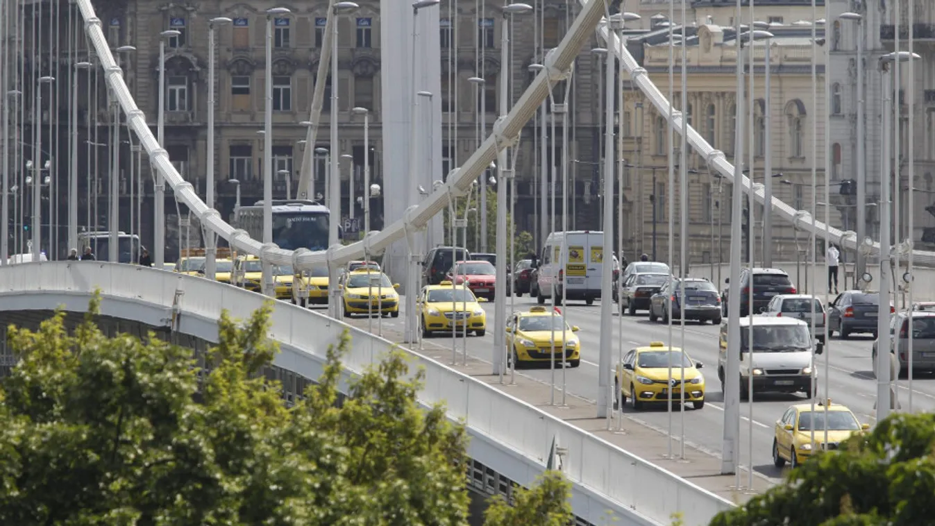 Az Erzsébet hídról a Dunába esett, zavarodott férfit mentettek a rendőrök