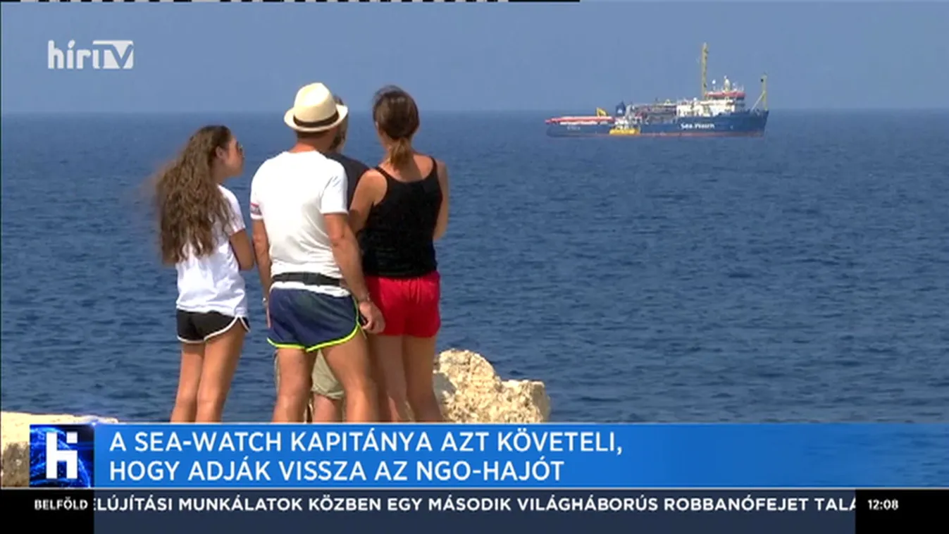 Követelőzik a Sea Watch kapitánya