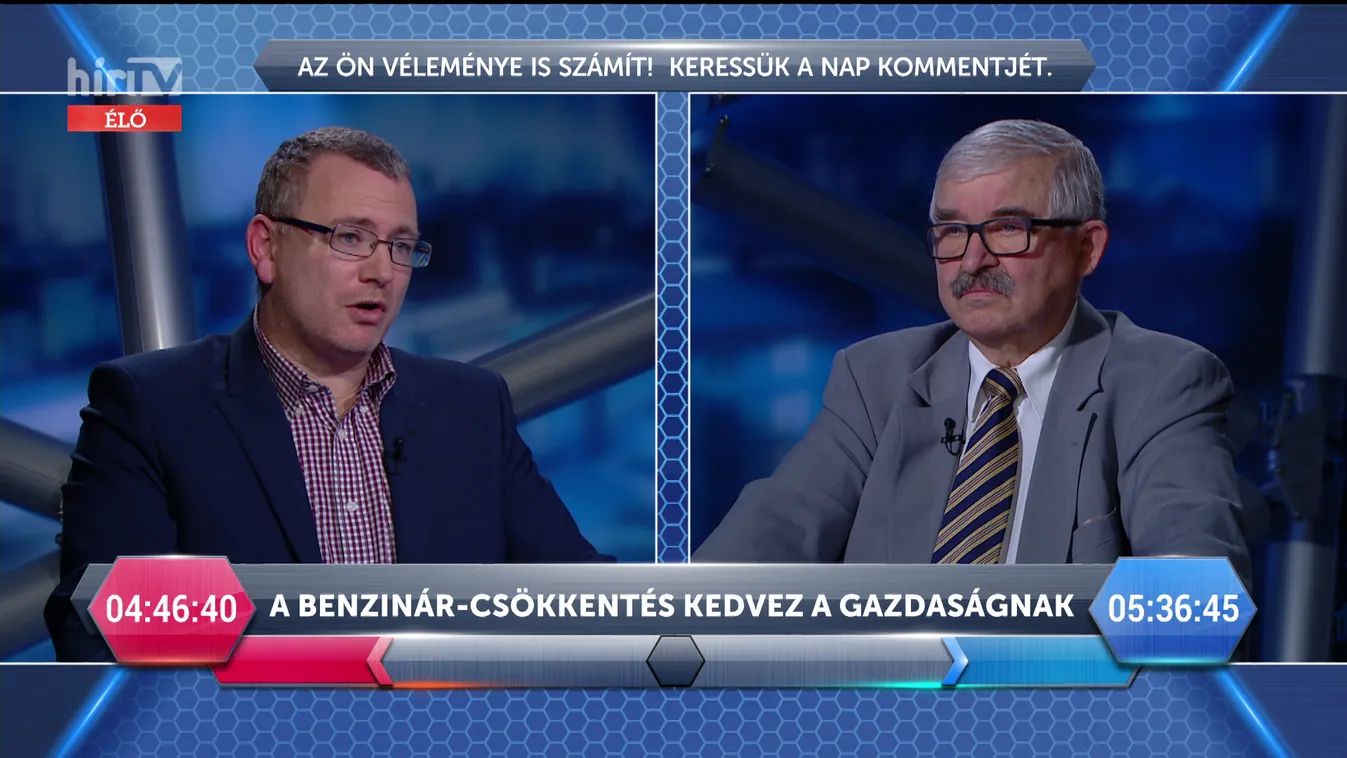 Csörte: A benzinár-csökkentés kedvez a gazdaságnak
