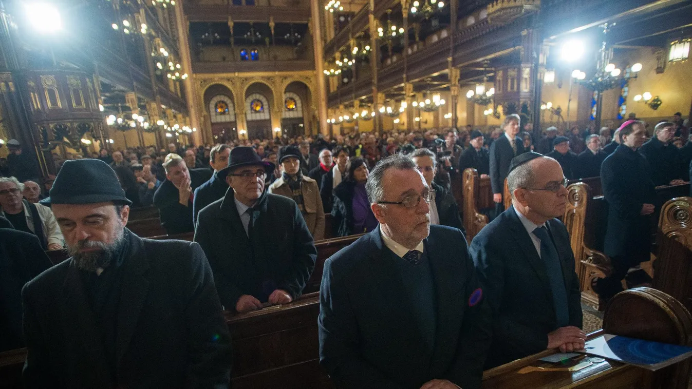 A Dohány utcai zsinagógában emlékeztek a budapesti gettó felszabadítására