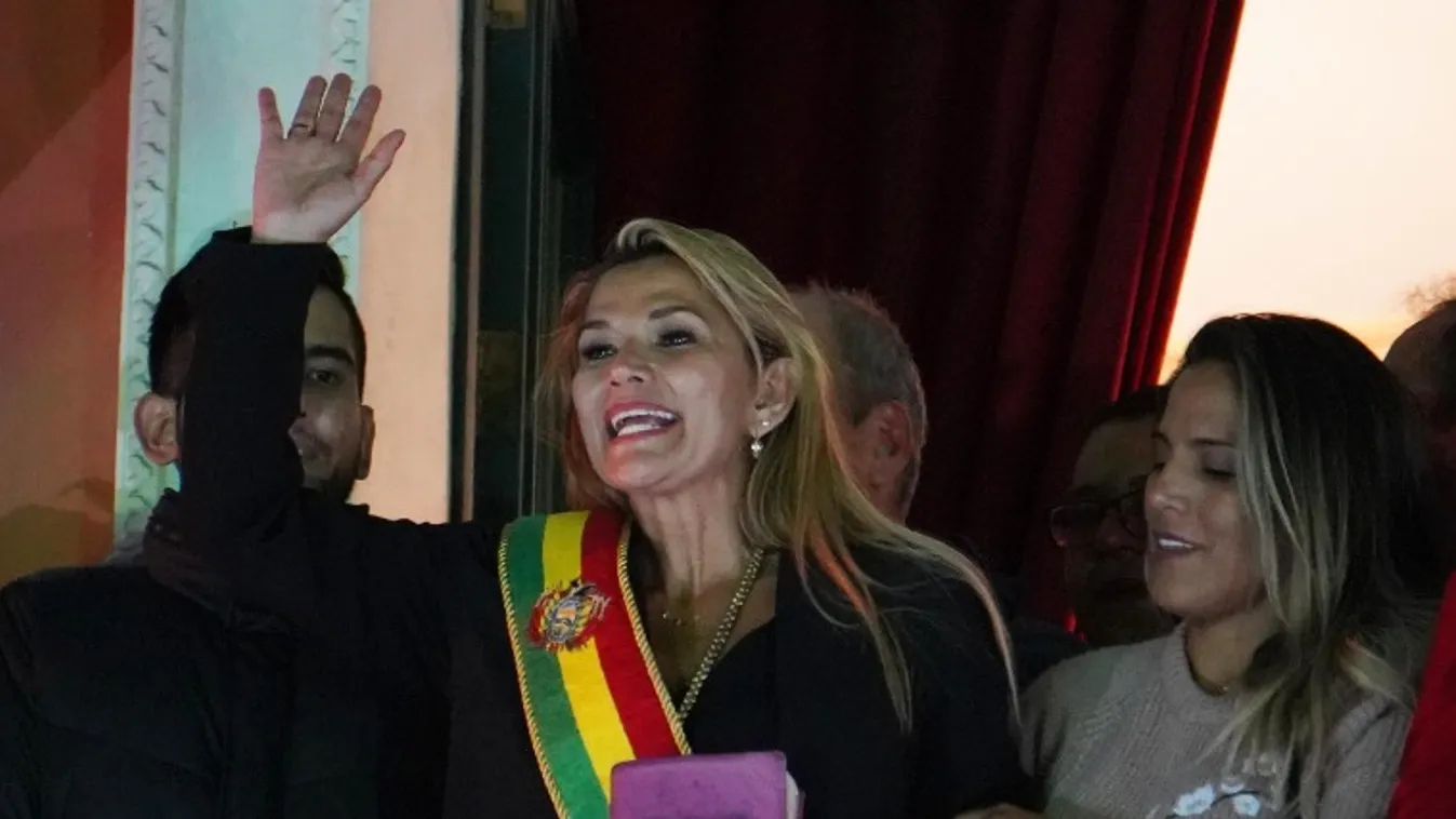 Az Egyesült Államok elismerte Jeanine Ánezt átmeneti elnöknek