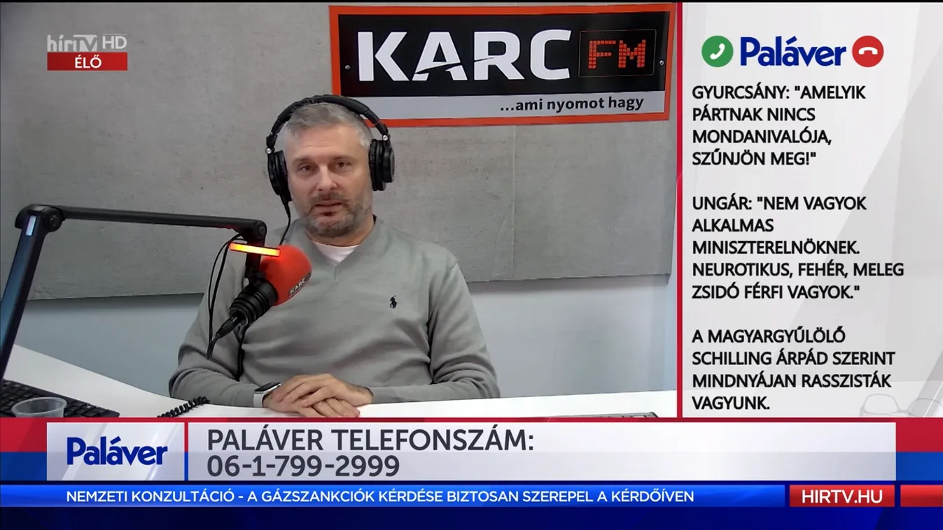 Paláver: Gyurcsány: Amelyik pártnak nincs mondanivalója, szűnjön meg