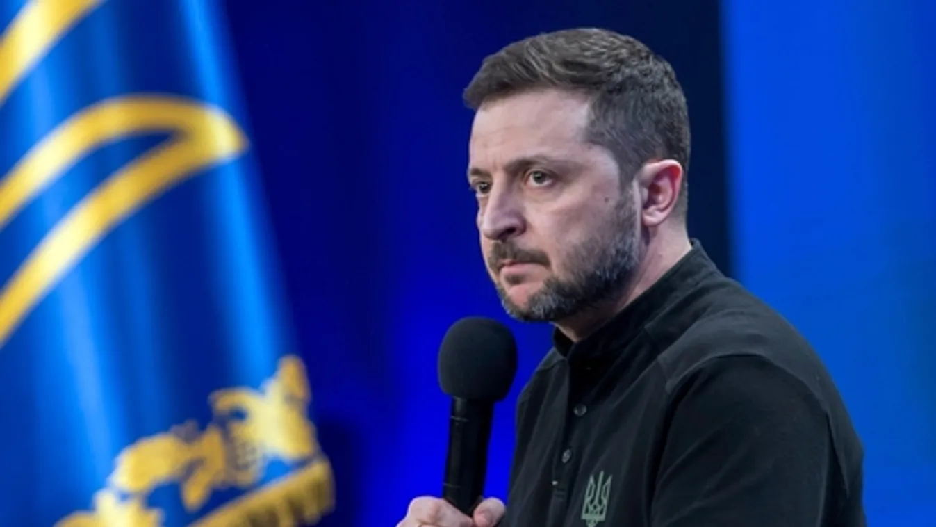 Volodimir Zelenszkij: Az oroszok egy intenzív szárazföldi támadást fedeztek a Kijev elleni súlyos támadással