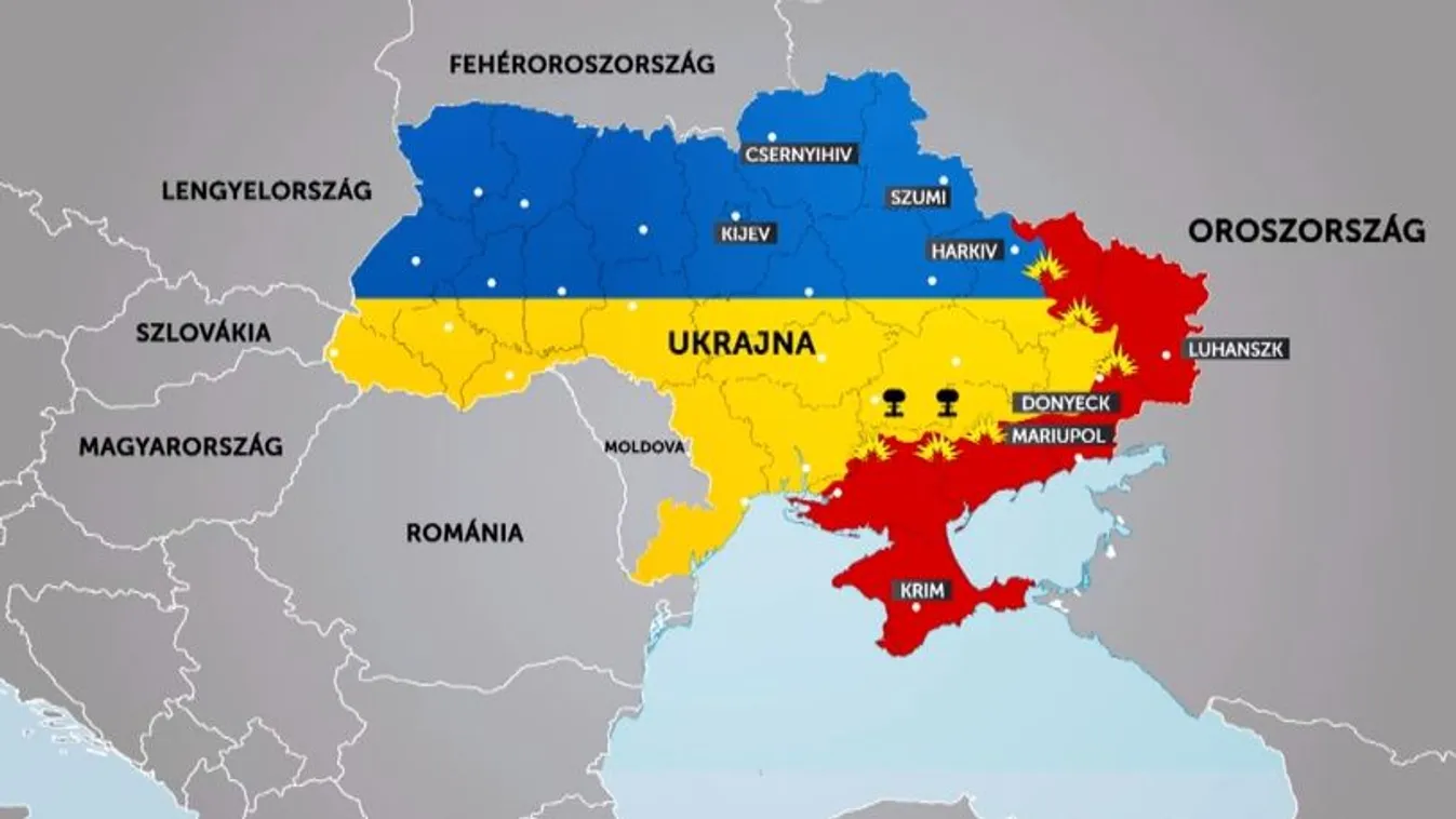 Háború Ukrajnában: Szélsőségesen nehéz helyzet alakult ki a kelet-ukrajnai fronton