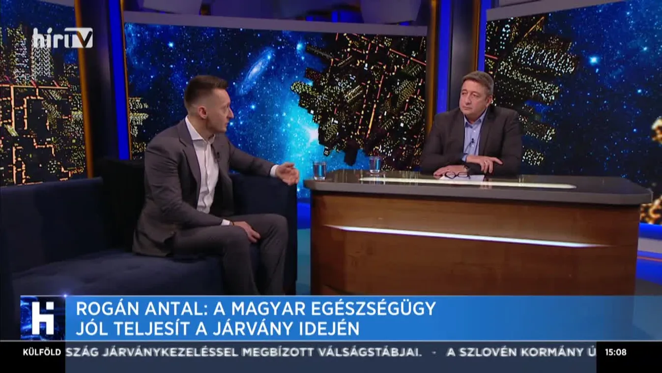 Rogán Antal: A magyar egészségügy jól teljesít a járvány idején