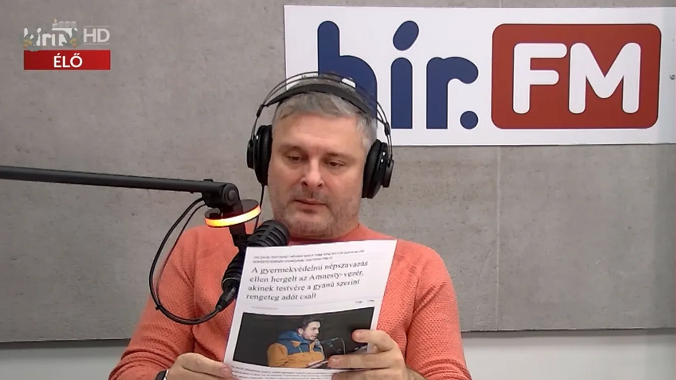 Paláver: A gyermekvédelmi népszavazás ellen hergelt a magyarországi Amnesty International vezére + videó