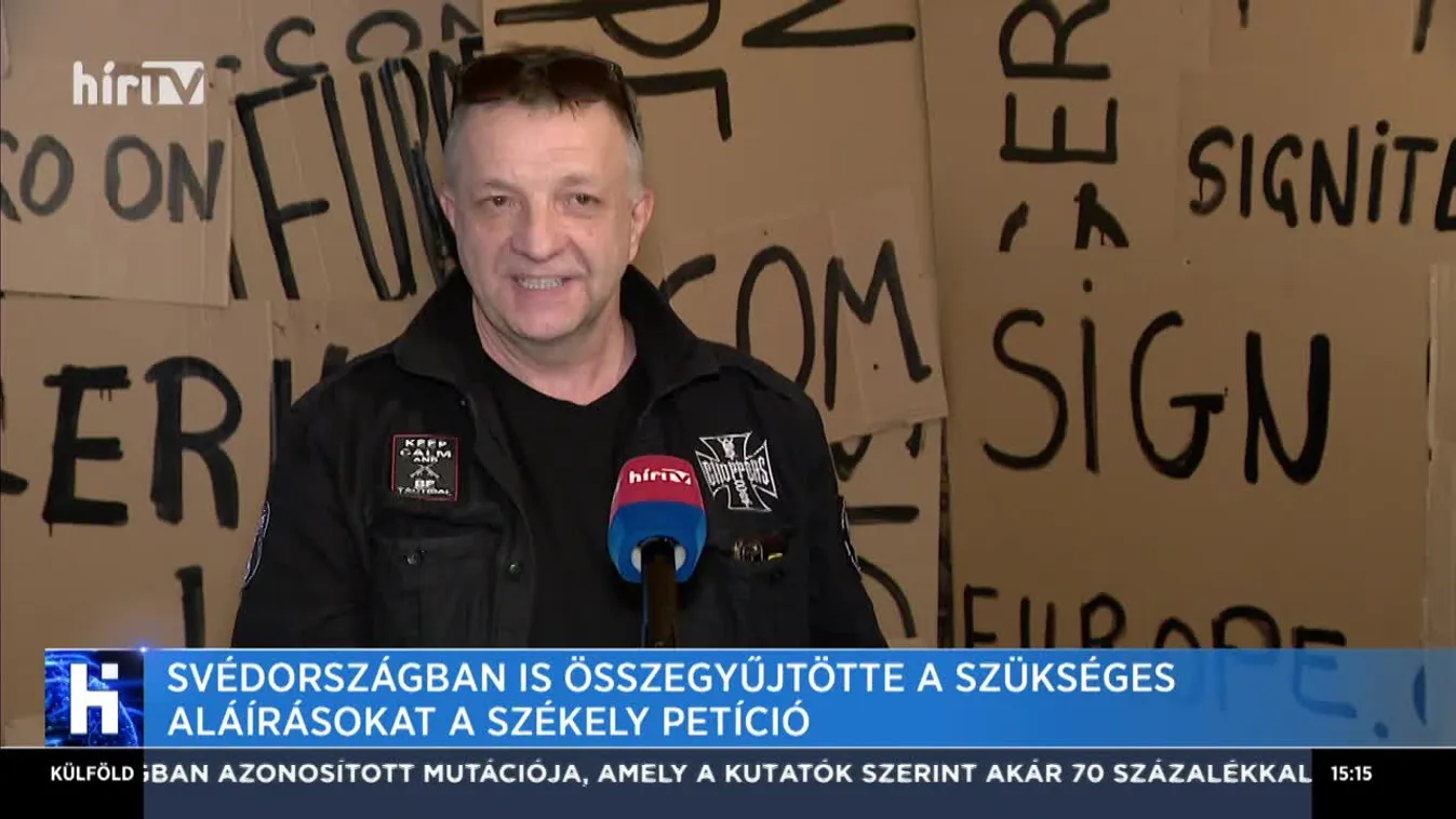 Svédországban is összegyűjtötte a szükséges aláírásokat a székely petíció