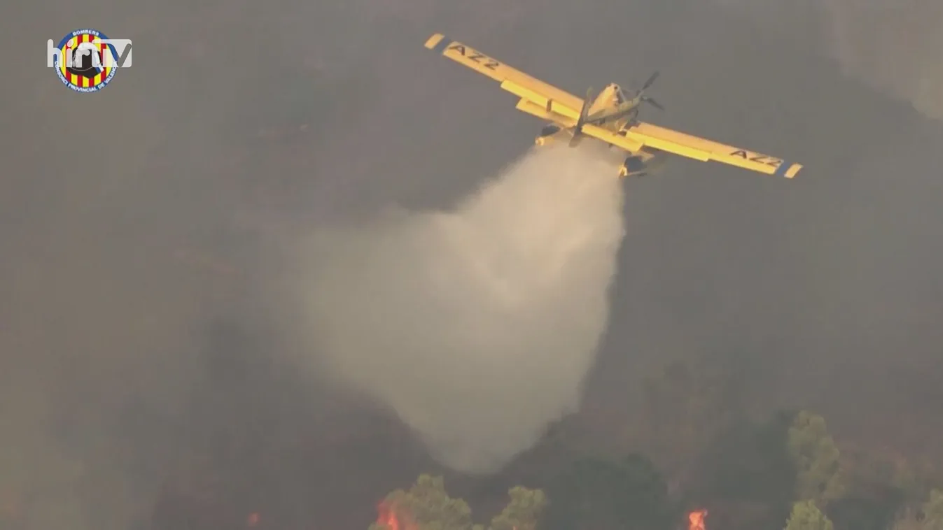 Több helyen égnek az erdők a mediterrán térségben