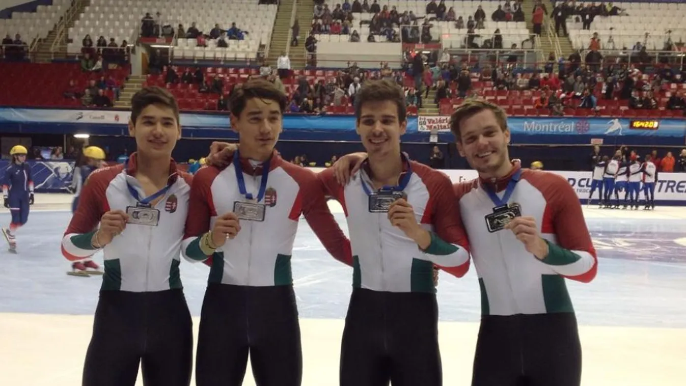 Gyorskorcsolya-vk: aranyérmes a férfi váltó