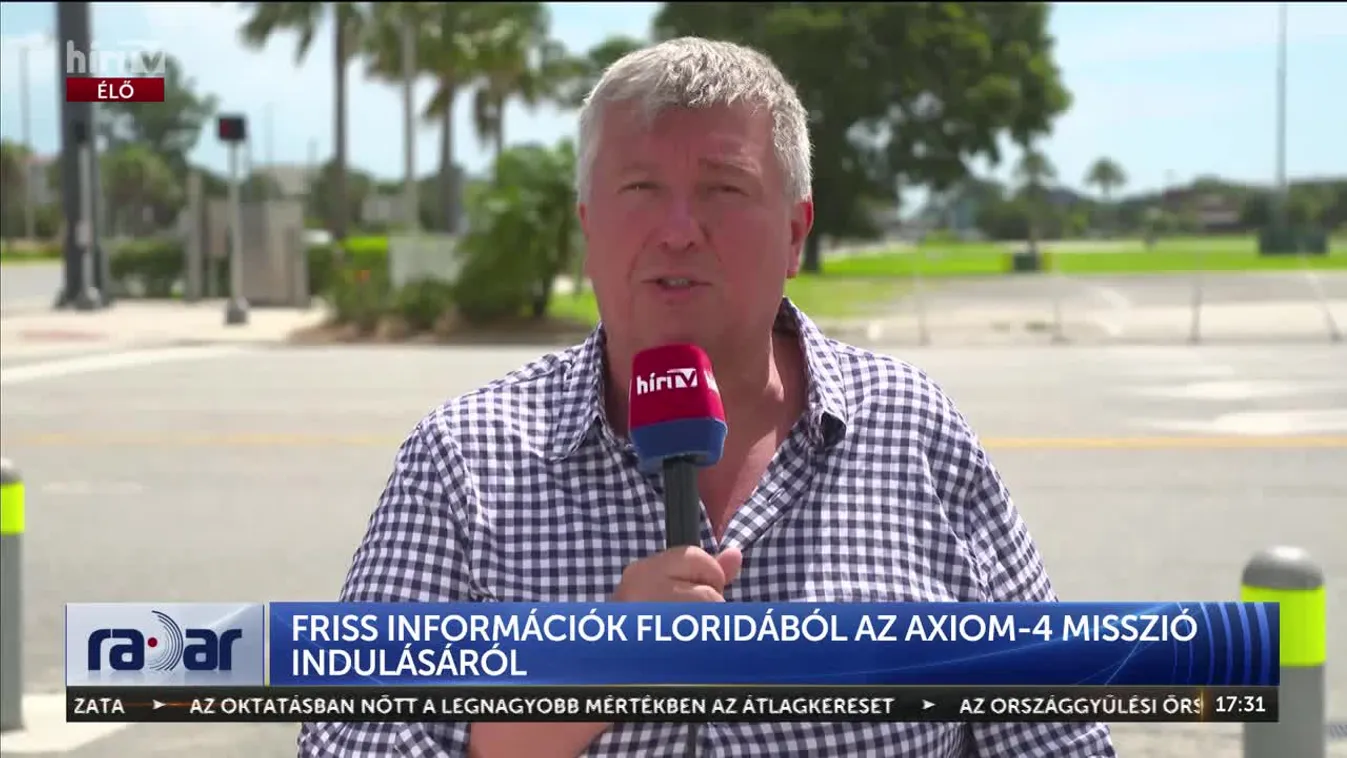 Radar - Az egész ország napok óta várja, hogy elinduljon a következő magyar űrhajós, Kapu Tibor + videó