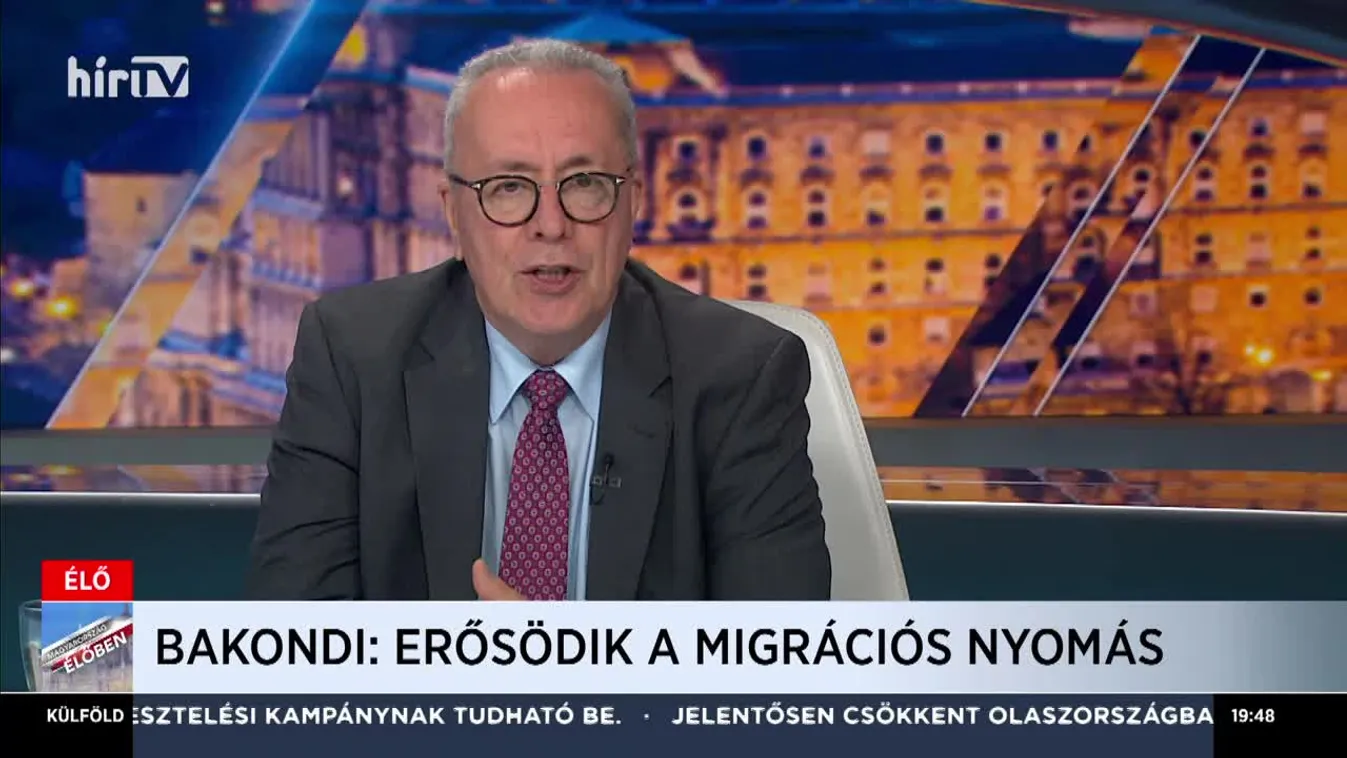 Bakondi György: Többfajta összefüggés is felismerhető a járvány és a migráció között