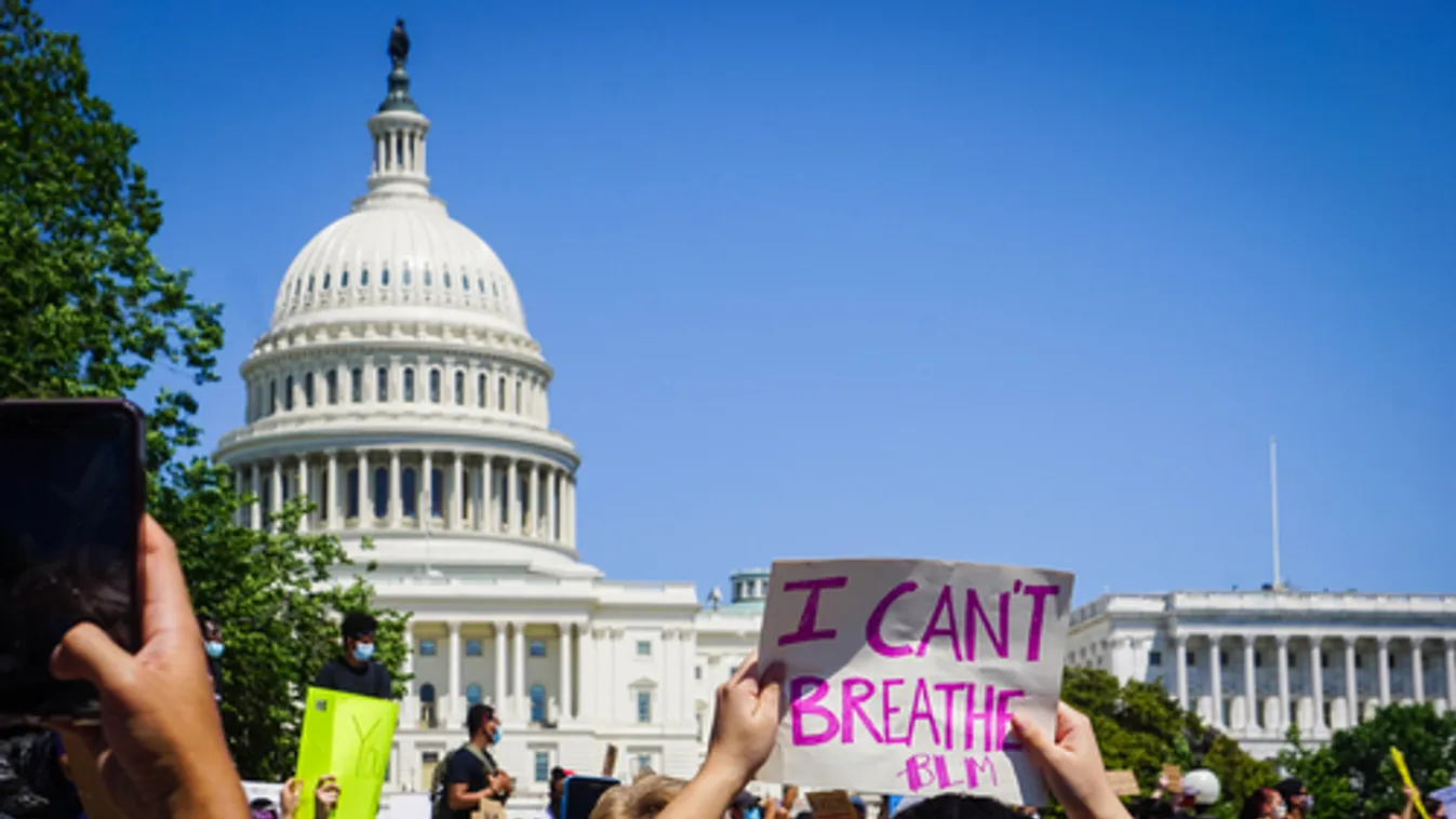 Ezrek tüntettek Washingtonban a rendőri brutalitás ellen