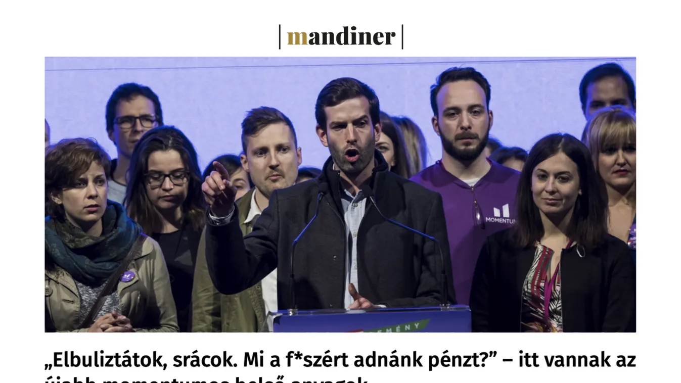 Már 2017-ben pénzhiány és személyi ellentétek jellemezték a Momentumot