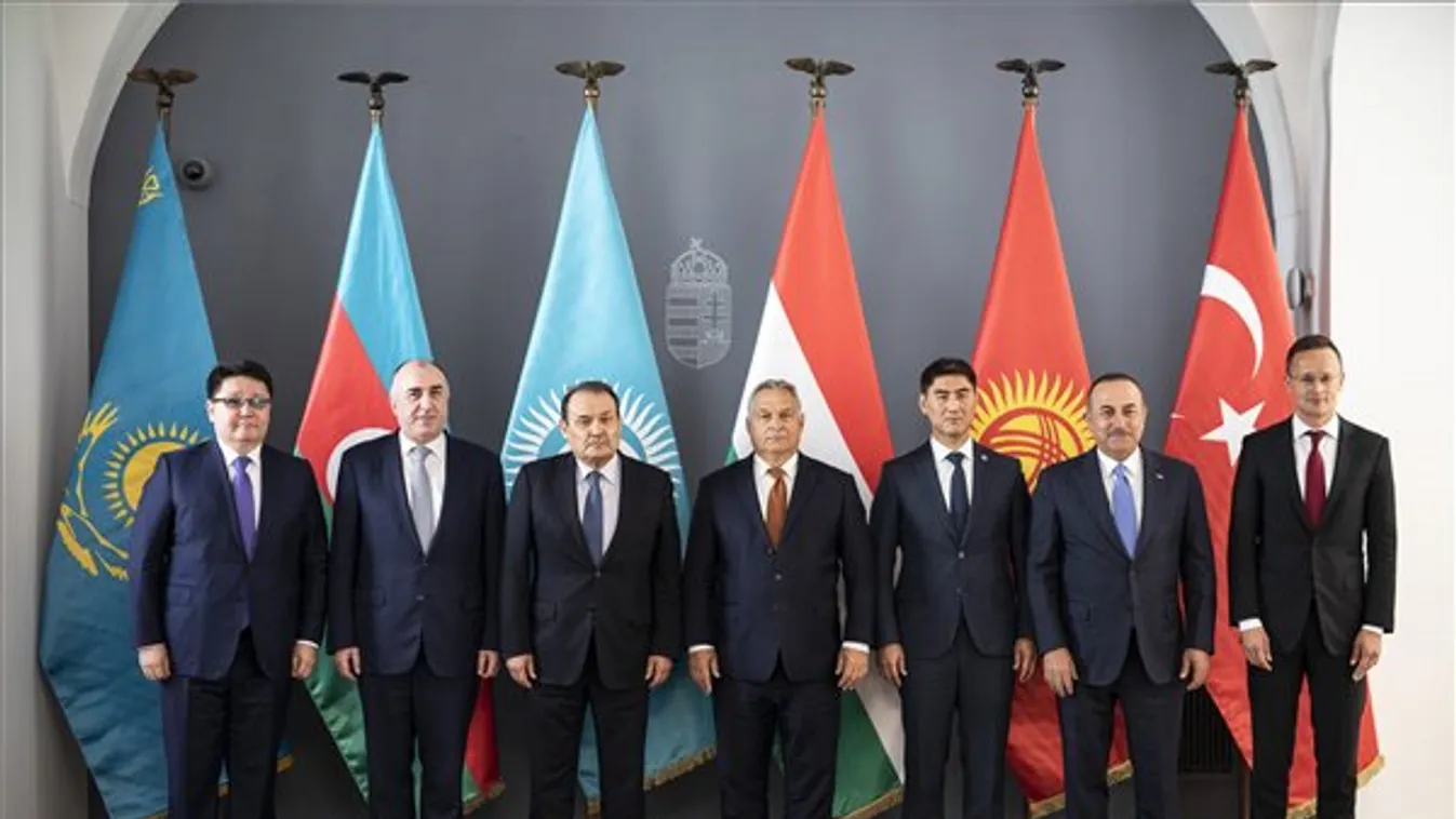 Orbán Viktor fogadta a Türk Tanács külügyminisztereit