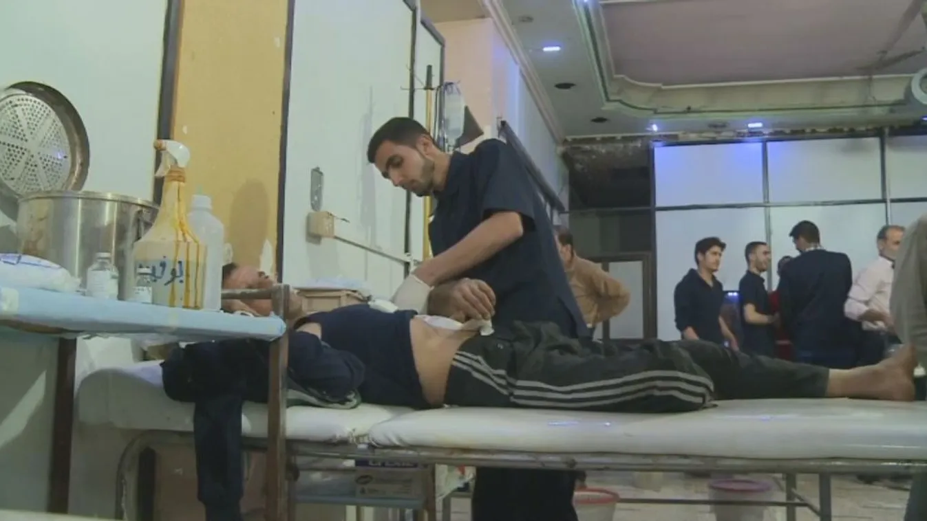 Nem találtak vegyi mérgezésre utaló tüneteket a dúmai kórház orvosai