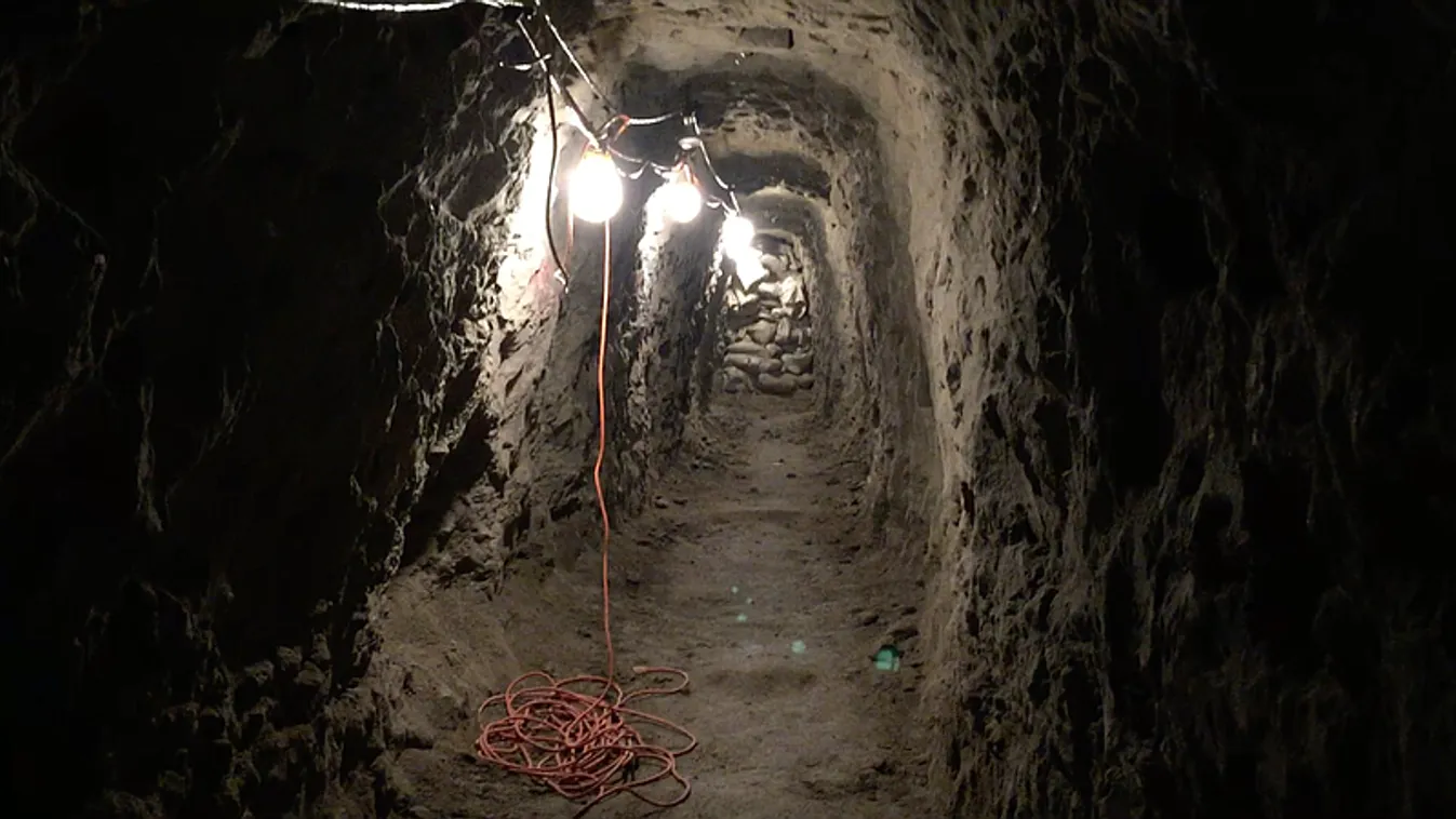 Az eddigi leghosszabb csempészalagútra bukkantak a mexikói határnál