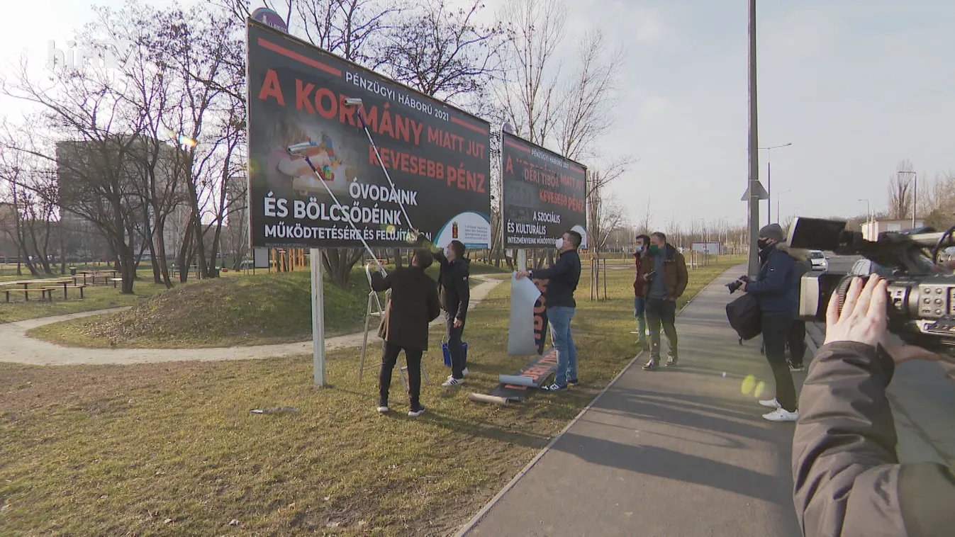 Figyelemfelhívó akció Újpesten