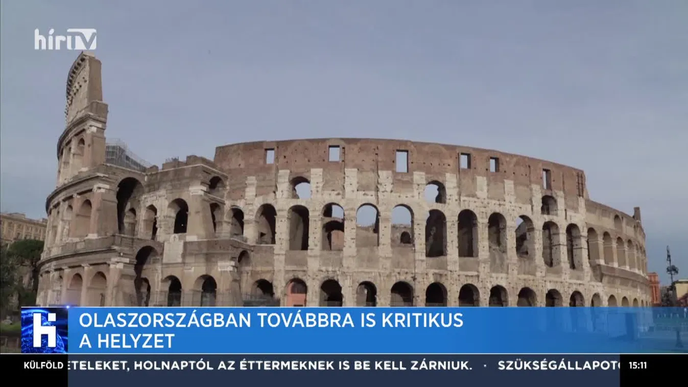 Olaszországban továbbra is kritikus a helyzet