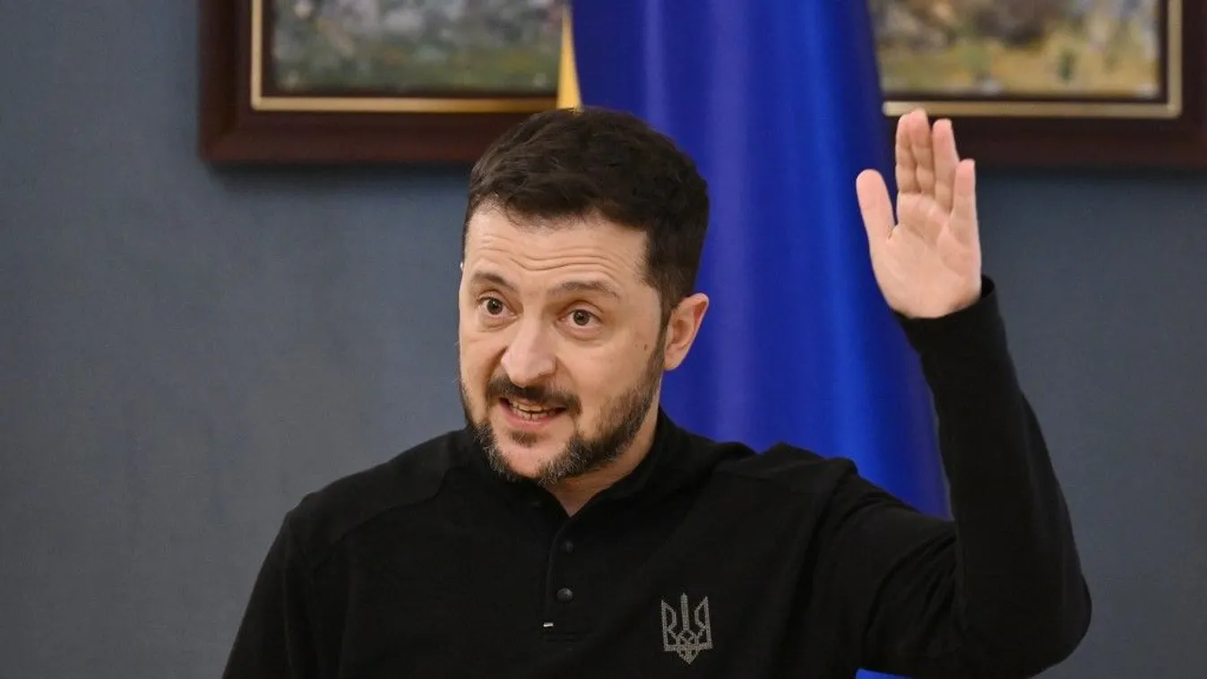 Az ukrán elnök azzal vádolta Vlagymir Putyint, hogy nem akar tűzszünetet