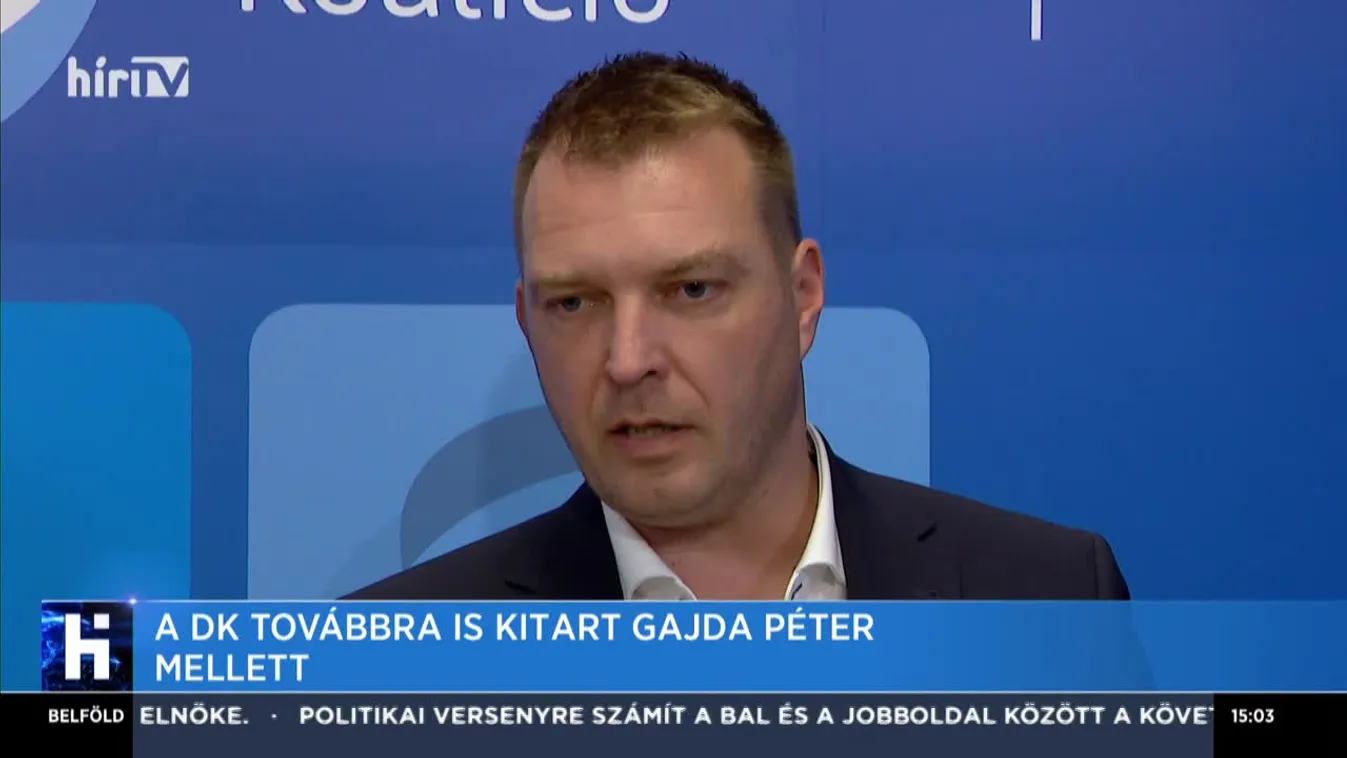 A DK továbbra is kitart Gajda Péter mellett