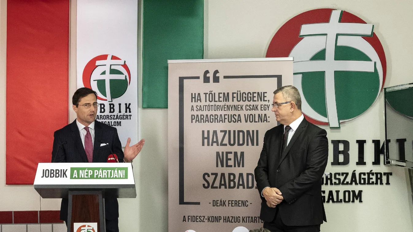 Gyöngyösi Márton a Jobbik EP-listájának élén