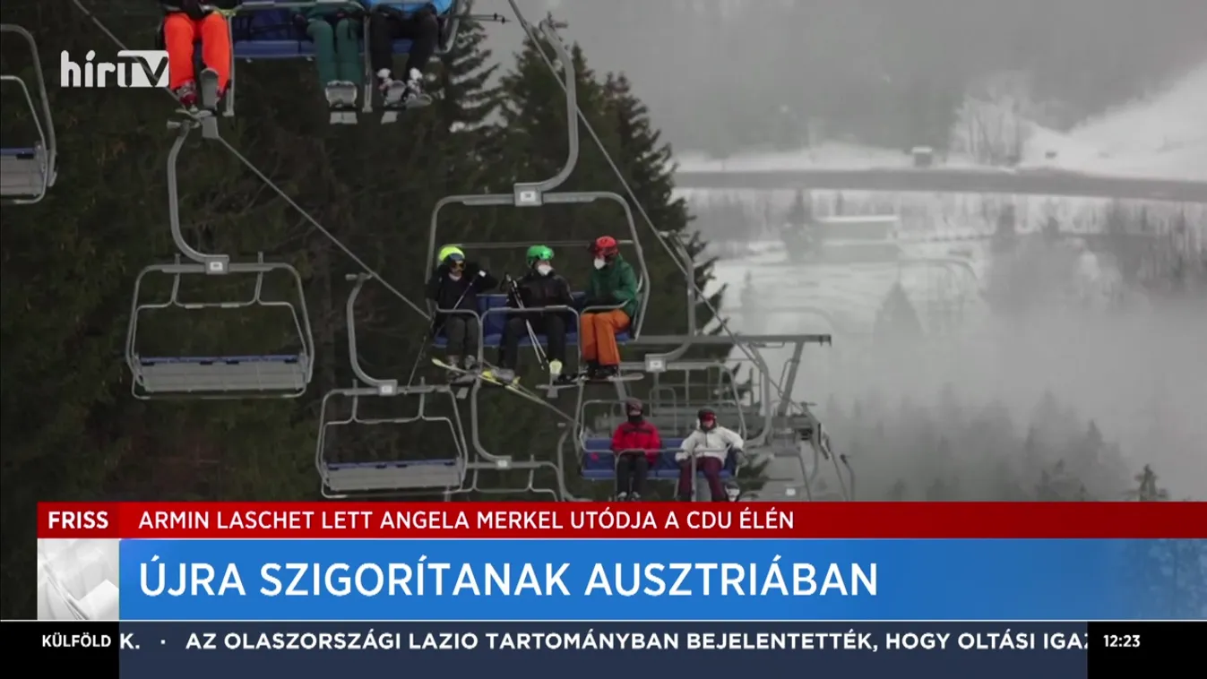 Újra szigorítanak Ausztriában