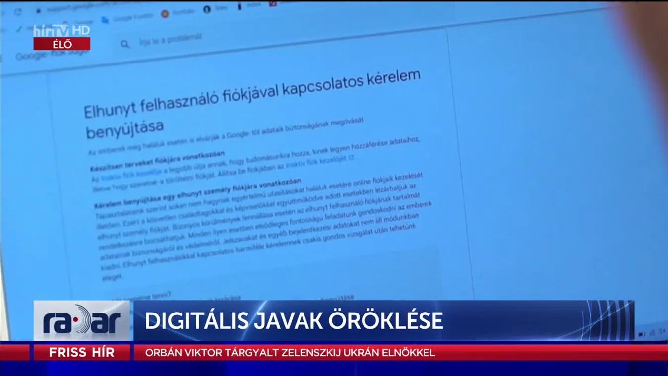 Radar - Digitális javak öröklése (