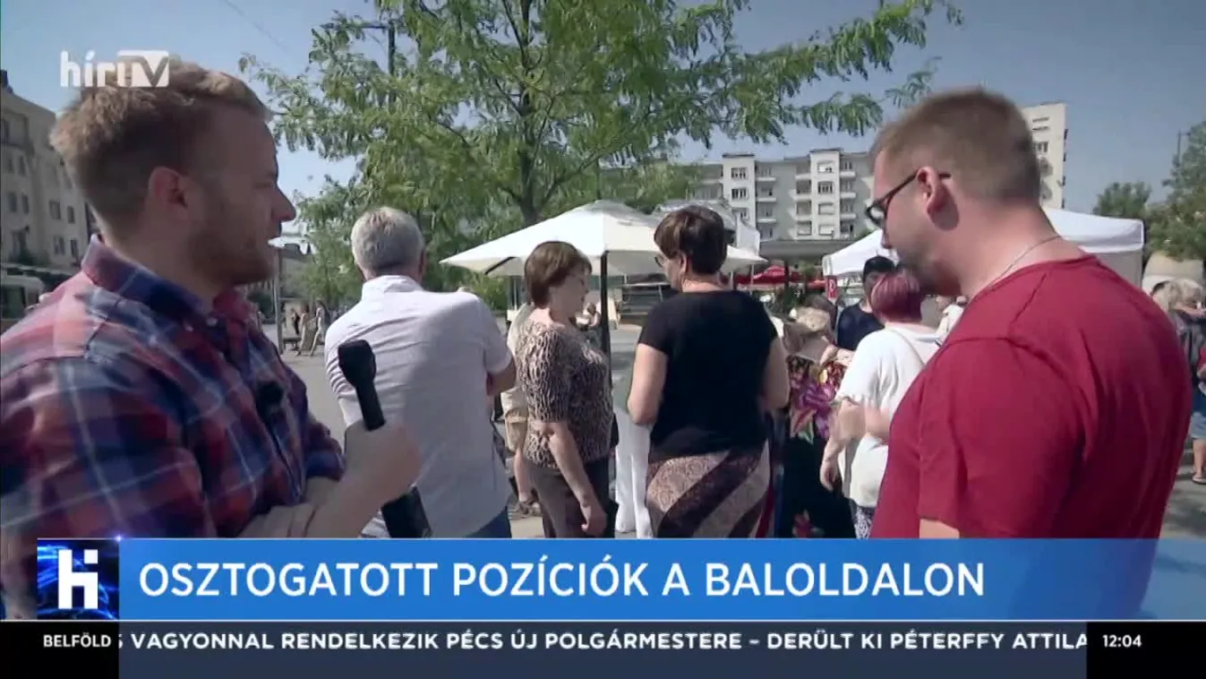 Osztogatott pozíciók a baloldalon
