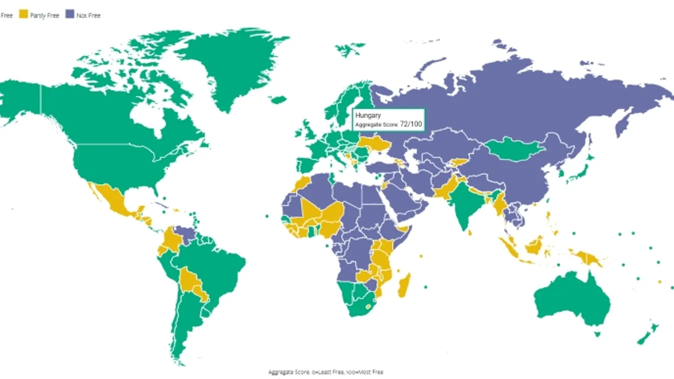 Freedom House: Az unió legkevésbé demokratikus országa Magyarország