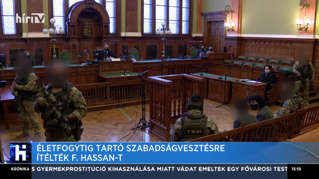 Életfogytig tartó szabadságvesztésre ítélték F. Hassan-t