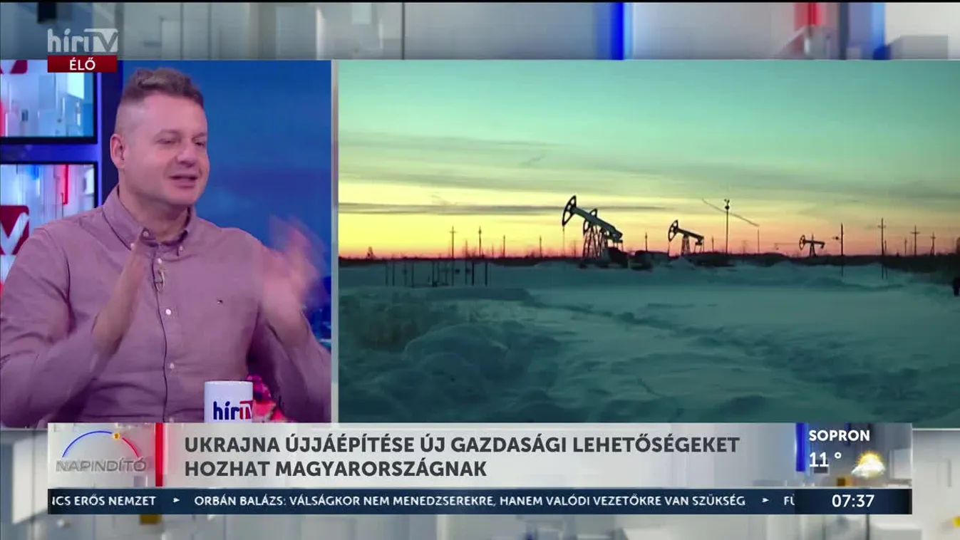 UKRAJNA ÚJJÁÉPÍTÉSE ÚJ GAZDASÁGI LEHETŐSÉGEKET HOZHAT MAGYARORSZÁGNAK