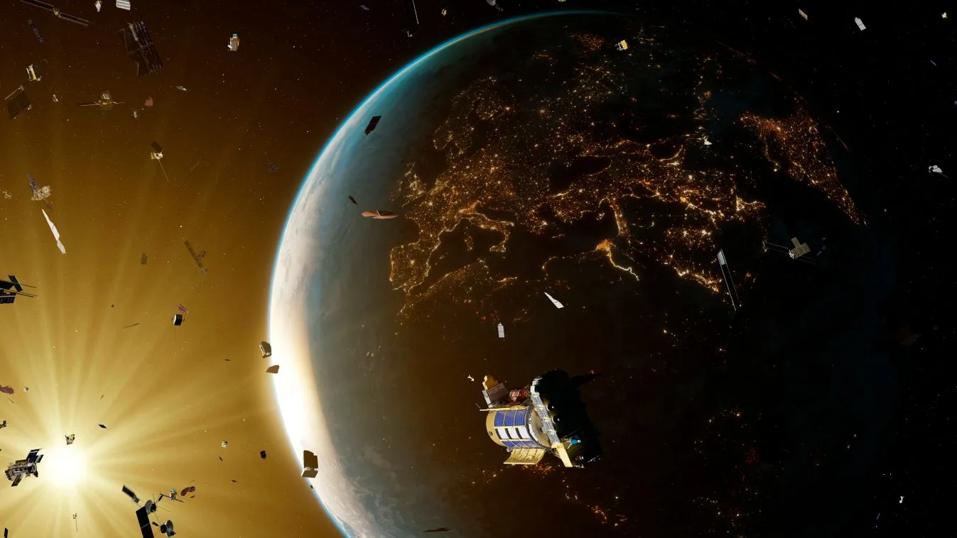 Egyre zsúfoltabbá válik az űr