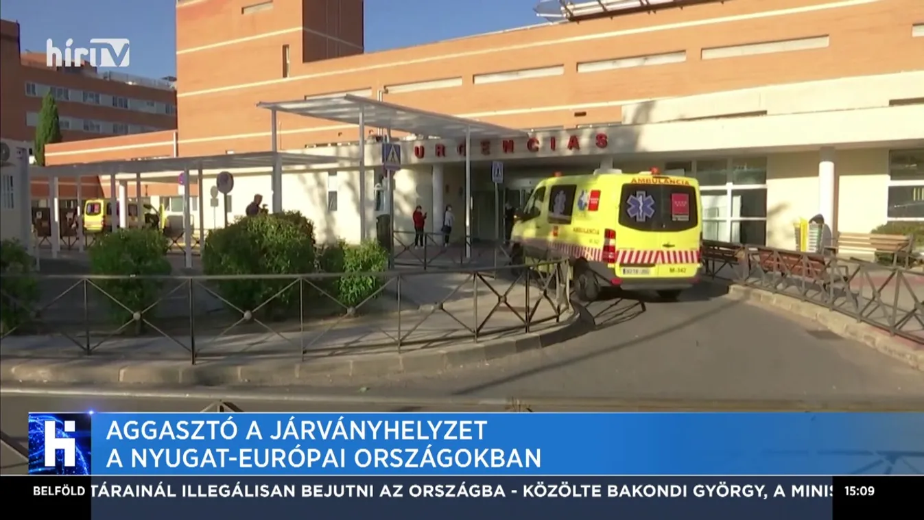 Aggasztó a járványhelyzet a nyugat-európai országokban