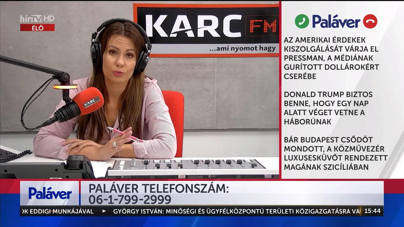 Paláver: Donald Trump biztos benne, hogy egy nap alatt véget vetne a háborúnak