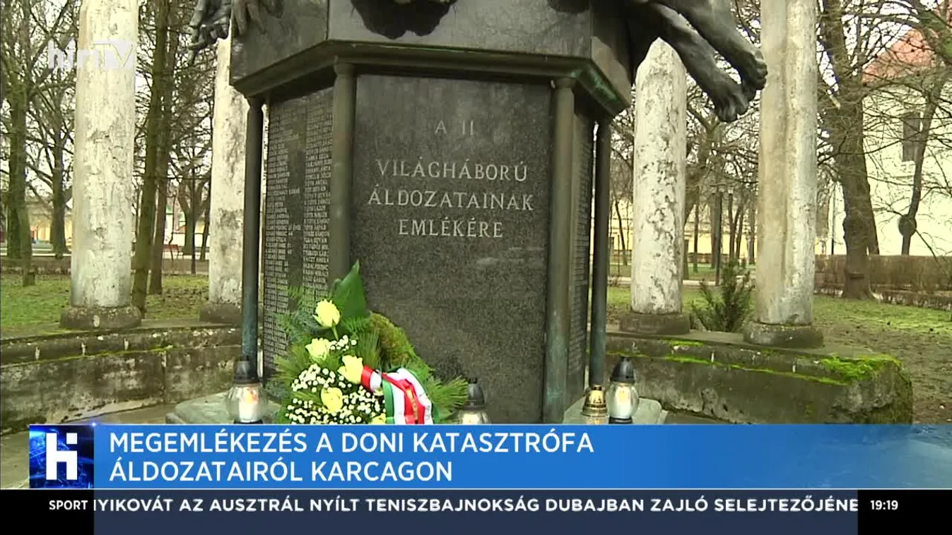 Megemlékezés a doni katasztrófa áldozatairól Karcagon