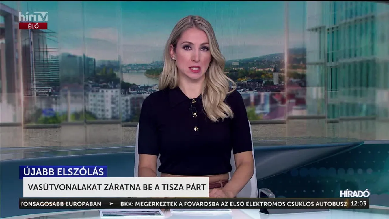 VASÚTVONALAKAT ZÁRATNA BE A TISZA PÁRT