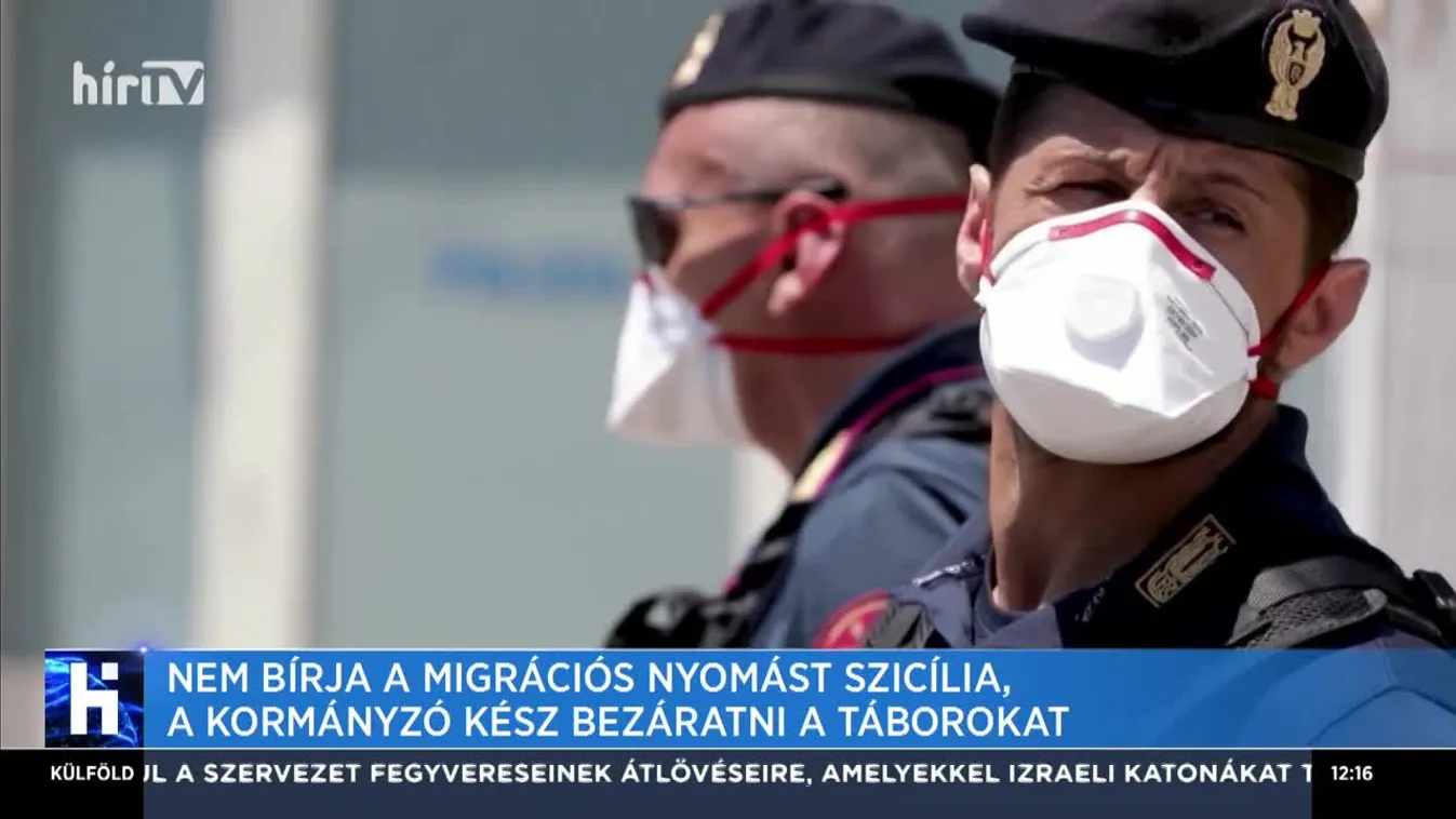 Szicília és Lampedusa sem tudja kezelni a migrációs nyomást és a járványhelyzetet