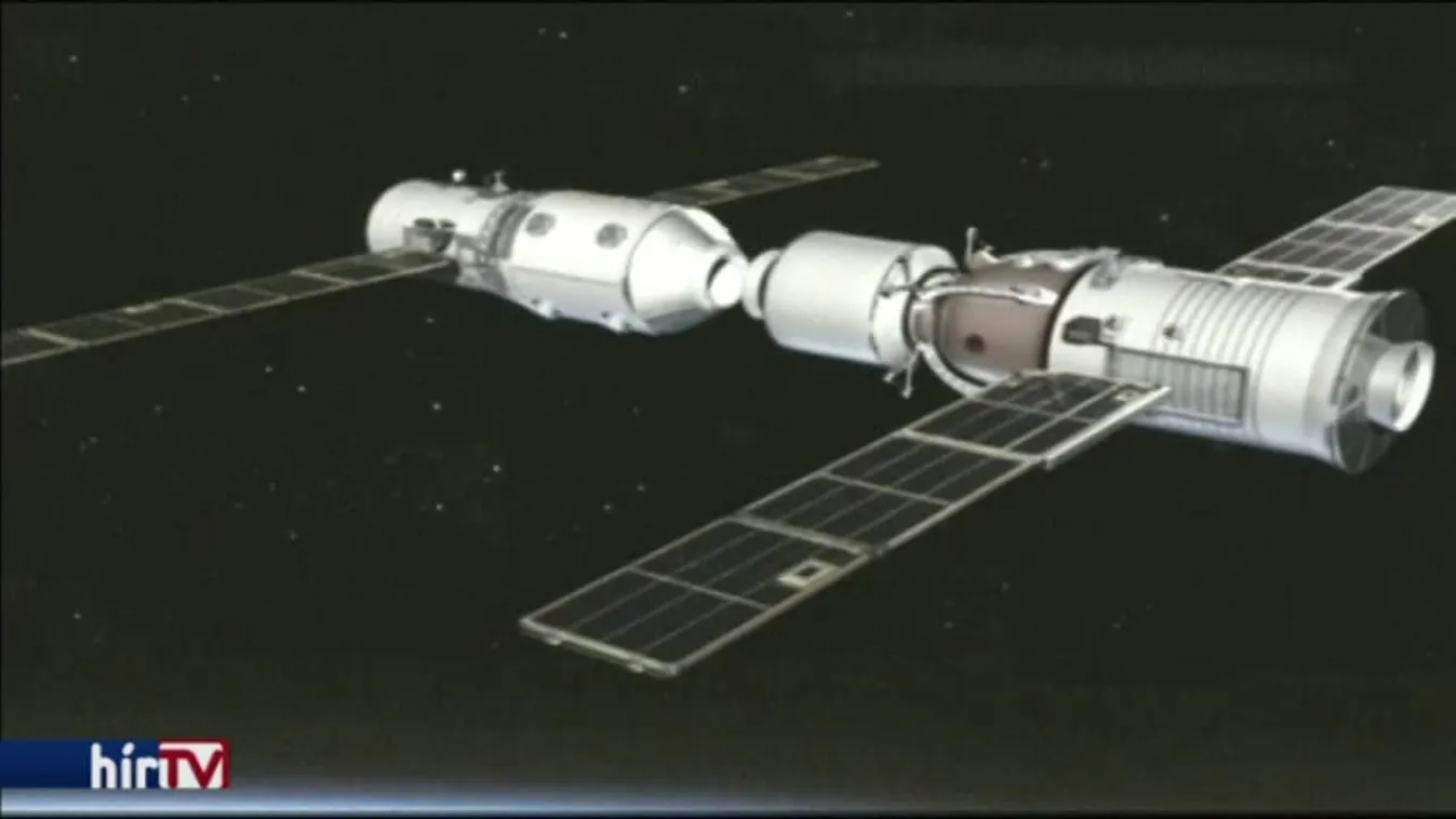 Az Atlanti-óceánba hullottak a Mennyei Palota darabjai