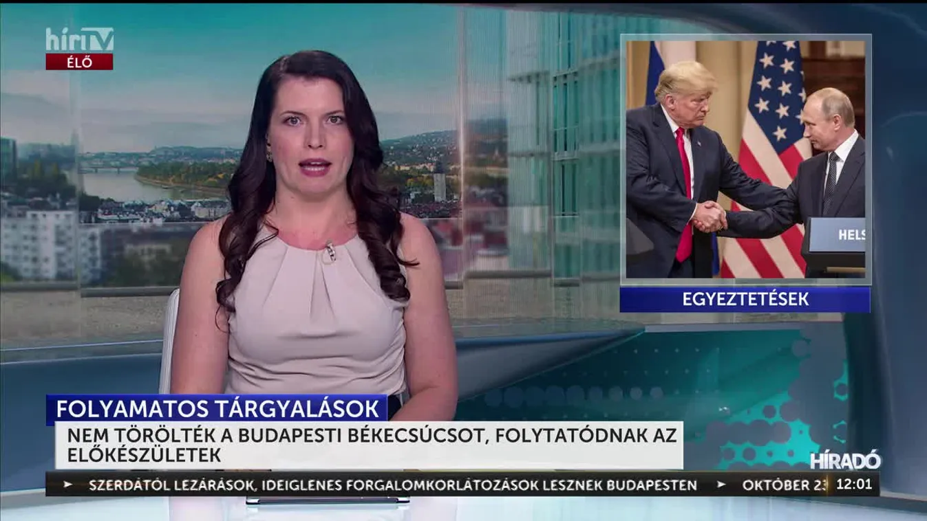 NEM TÖRÖLTÉK A BUDAPESTI BÉKECSÚCSOT, FOLYTATÓDNAK AZ ELŐKÉSZÜLETEK