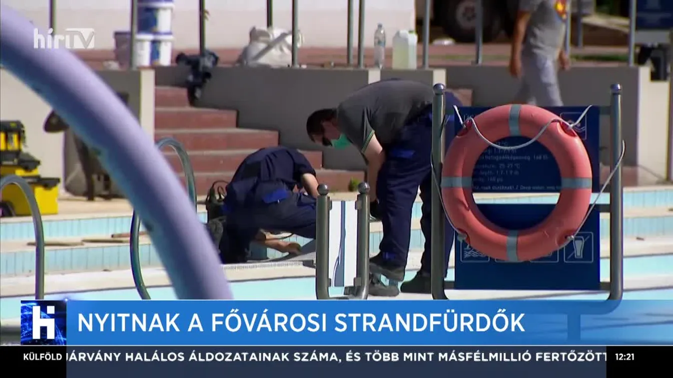 Nyitnak a fővárosi strandfürdők