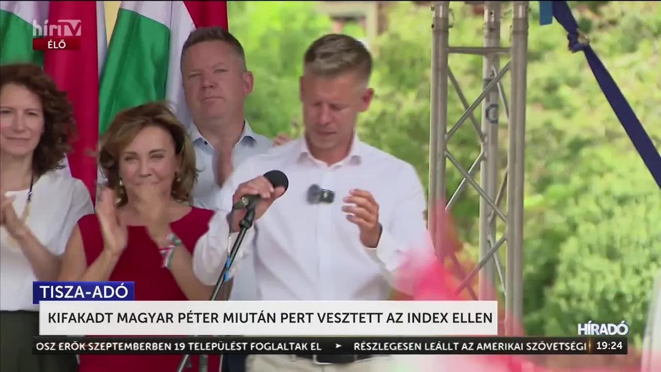 Magyar Péternek bevérzett a szeme, miután pert vesztett az Index ellen – Ezt mondta a bíróról