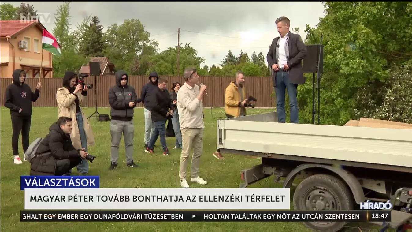 Magyar Péter tovább bonthatja az ellenzéki térfelet + videó