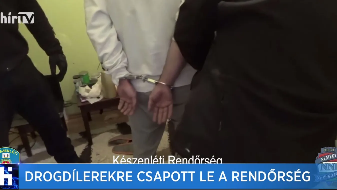 Drogdílerekre csapott le a rendőrség