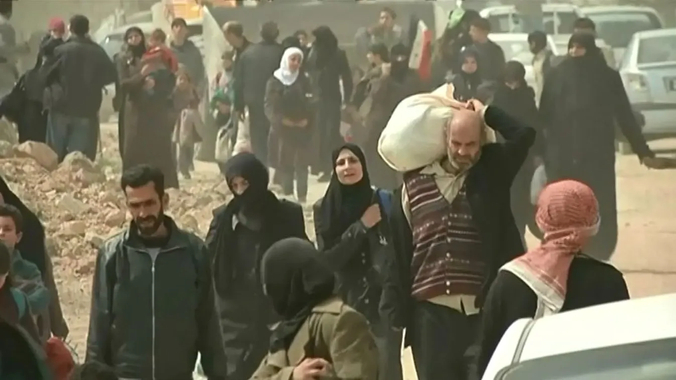 Újabb tízezrek menekültek el a háború elöl